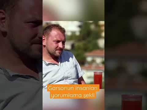 Garson için insanlar; müşteri olanlar ve müşteri olmayanlar