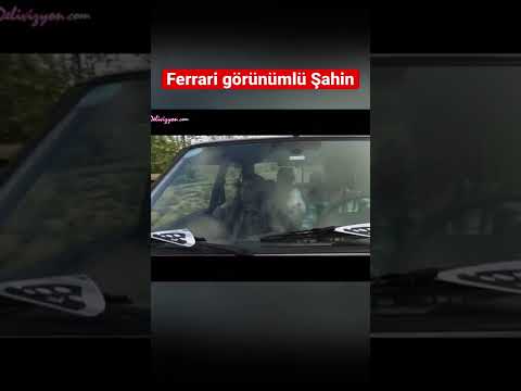 Ferrari görünümlü Şahin
