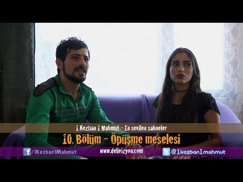 1 Kezban 1 Mahmut - Öpüşme meselesi (En sevilen sahneler) | Delivizyon
