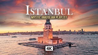 ISTANBUL in 4K – Maiden’s Tower at Golden Hour | Mystic Anatolian & Ottoman Music