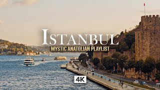 ISTANBUL in 4K - Bosphorus Fortress View | Mystic Anatolian & Ottoman Music Aerial