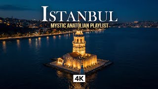 ISTANBUL in 4K — Mystic Music | Night Lights, Maiden’s Tower & Bosphorus Reflections