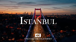 ISTANBUL in 4K – Mystic Anatolian Night Music Over the Bosphorus