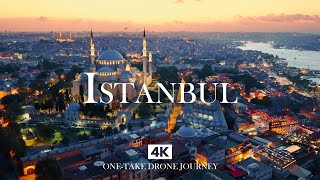 ISTANBUL in 4K – Mystic Turkish Sound with Piano, Oud & Kanun Above Suleymaniye