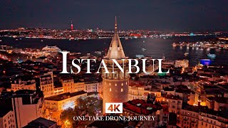 ISTANBUL in 4K – One-Take Bosphorus Flight with Ud, Kanun and Soft Piano