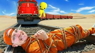 I Survived the DEADLIEST Train in Wobbly Life!