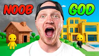 $1 vs $1,000,000 House in WOBBLY LIFE!