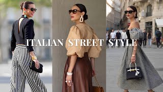 T 21°C Milan Street Fashion October 2025 🇮🇹 Italian Luxury Outfits Looks