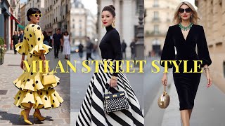 STREET STYLE ITALY 2025 – BEAUTIFUL PEOPLE, BEAUTIFUL OUTFITS IN MILAN. UNIQUE ITALIAN ELEGANCE
