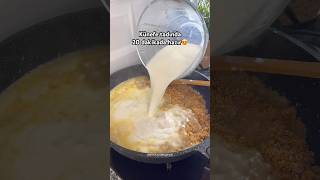 Peynirli irmik helvası tarifi😍 #irmik #irmikhelvası #foodshorts #shortsfood Malzemeler yorumda 👇👇