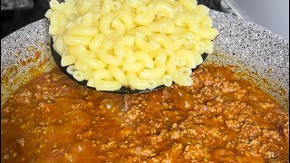 ÇOK KOLAY VE LEZZETLİ Kıymalı Makarna Tarifi Nasıl Yapılır?