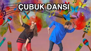 Bam Bam Tam - ÇUBUK DANSI / RİTİM OYUNU / Eğlenceli Çocuk Şarkıları