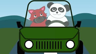 Bam Bam Tam - EĞLENCELİ PANDA-YASTIKLI OYUN / Okul Öncesi Şarkılar / Çocuk Şarkıları / Zıt Kavramlar
