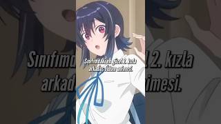Sınıfımdaki en güzel 2  kızla arkadaş oldum animesi #manga #romcom