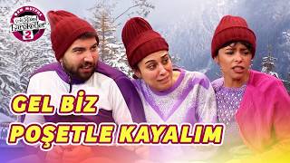 Gel Poşetle Kayalım (220. Bölüm) - Otobanbana Kar Kış