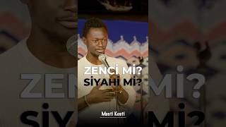 Zenci mi siyahi mi? #karamizah #mustikusti  Gösterinin tamamı YouTube'da 💫