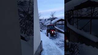 Hastalık 🚜😂 #hattat #traktör #snow #tractor #winter