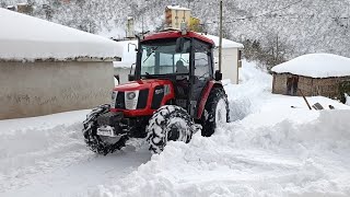 Hattat Traktör Köyde Yol Açma #traktor #traktör #hattat