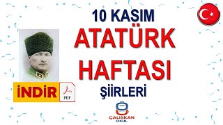 Atatürk İle İlgili Şiirler - 10 Kasım Atatürk Haftası Şiirleri 10 Kasım Şiirleri