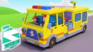 Super Supremes İtfaiye Aracı Şarkısı | Çocuk Şarkıları Türkçe 🚒🎶