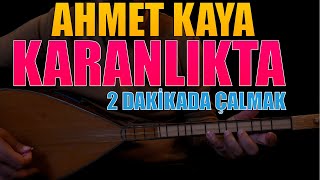 1 Dakikada KARANLIKTA Ahmet Kaya