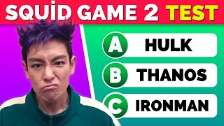 SQUİD GAME 2 BİLGİNİ TEST ET!🔥 Ne Kadar İyi İzleyicisin?🤔 Squid Game Quiz