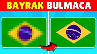 Ülke Bayraklarını Bulanık Halinden TAHMİN ET! 🤔🚩 Bayrak Bulmaca Part 2