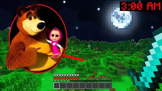 Minecraft'ta MAŞA İLE KOCA AYI BULDUM! - Minecraft