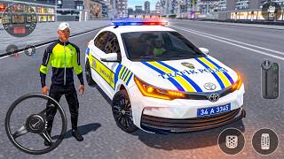 Toyota Corolla Türk Polis Arabası Sürüş Oyunu - Polis Oyunu 2026 - Android GamePlay