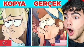 KOPYASI YAPILAN ÇİZGİ FİLMLER ! (Esrarengiz Kasaba , Sünger BOB...)