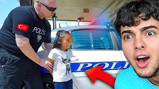 7 YAŞINDAKİ ÇOCUK TUTUKLANDI !! *Suçluları Yakalayıp Tutuklama Oyunu*