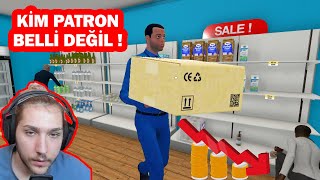 MARKETE DEPO GÖREVLİSİ ALDIM BENİ BATIRIYORDU ! SUPERMARKET SIMULATOR (3. BÖLÜM)