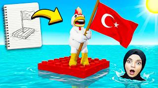 GIT GIT KENDİ SALINI YAPTI VE HAYATTA KALDI! 😱🌊