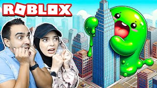 DEV SLİME ŞEHRİ YOK EDİYOR !! 😱 Roblox