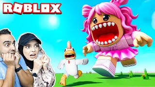 DEV ARKADAŞIM YAKALARSA BENİ YİYECEK !! 😱 Roblox