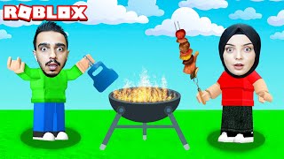 KENDİMİZ YAKALADIK KENDİMİZ PİŞİRDİK !! 😱 Roblox Sizzling Simulator