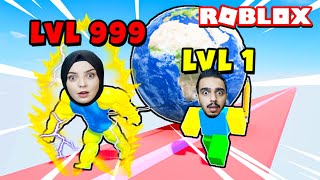 OYUNDAKİ EN HIZLI ADAM OLDUK !! 😱 Roblox Muscle Race Clicker