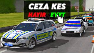 TAKİPÇİLERİMİN ARAÇLARINI ÇEVİRDİM !! ceza kestim | Car Parking Multiplayer