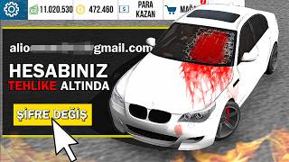 DÜN GECE HERKESİN HESABI ÇALINDI !! | Car Parking Multiplayer