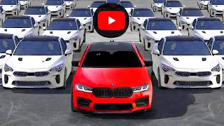 BÜTÜN ÜNLÜLERLE AYNI ODAYA GİRDİM 😱​! | Car Parking Multiplayer