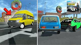 YENİ KAZA FİZİKLİ CAR PARKİNG MULTİPLAYER 😱 !!