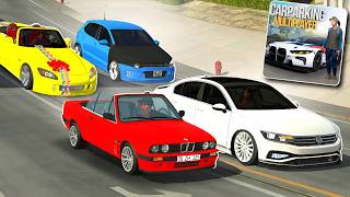 OYUNA PASSAT VE BMW E30 GELDİ !! | Car Parking Multiplayer *mod*