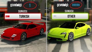 TÜM SUNUCULARI GEZDİM !! *ucuza araba aldım* | Car Parking Multiplayer
