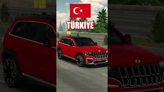 ÜLKELERE GÖRE MODİFİYE ŞEKİLLERİ !! - Car Parking Multiplayer  #carparkingmultiplayer  #shorts