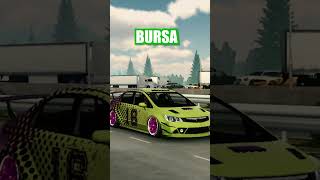 ŞEHİRLERE GÖRE MODİFİYE TARZLARI !  #carparkingmultiplayer #maetivi #shorts