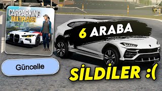 SAHTE GÜNCELLEME GELDİ !! - 6 ARABA SİLİNDİ ! | Car Parking Multiplayer