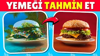 Gizli Yemeği TAHMİN ET! 🍔🍫🌭 Sadece En Dikkatli Kişiler Bulabilir!😱