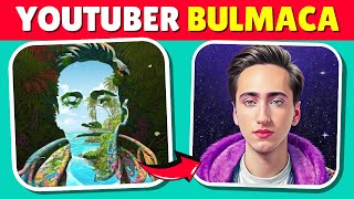 YouTuber'ı TAHMİN ET! 😱🔥✅ Gözlerini Kısarak Bak!👀 YouTuber Bulmaca