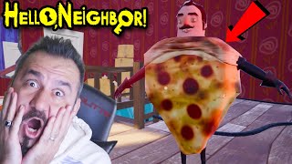 PİZZA HELLO NEİGHBOR KAZIM USTANIN GİZEMLİ ODASINA GİRDİK! | HELLO NEİGHBOR MODLARI OYNUYORUZ