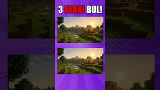 3 FARKI BUL! Minecraft